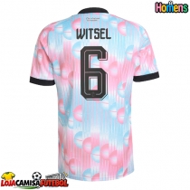 Camisa de Futebol Bélgica Axel Witsel #6 Equipamento Secundário Mundo 2026 Manga Curta